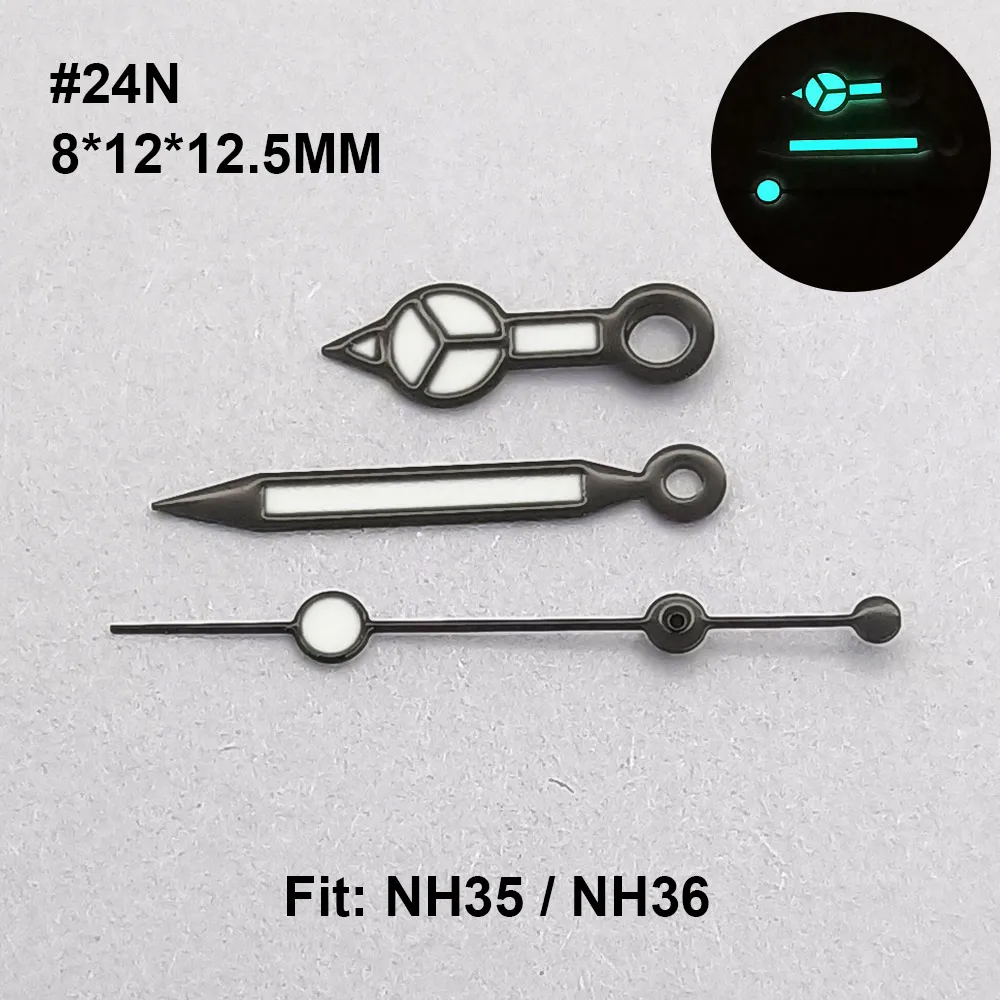 Luminous 12.5mm Watch Hands - Premium Watch Accessories