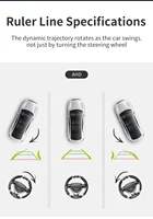 Car Dynamic Trajectory Parking Line Car Rear View Reverse Night Vision Backup Track Camera Universal - Image 6