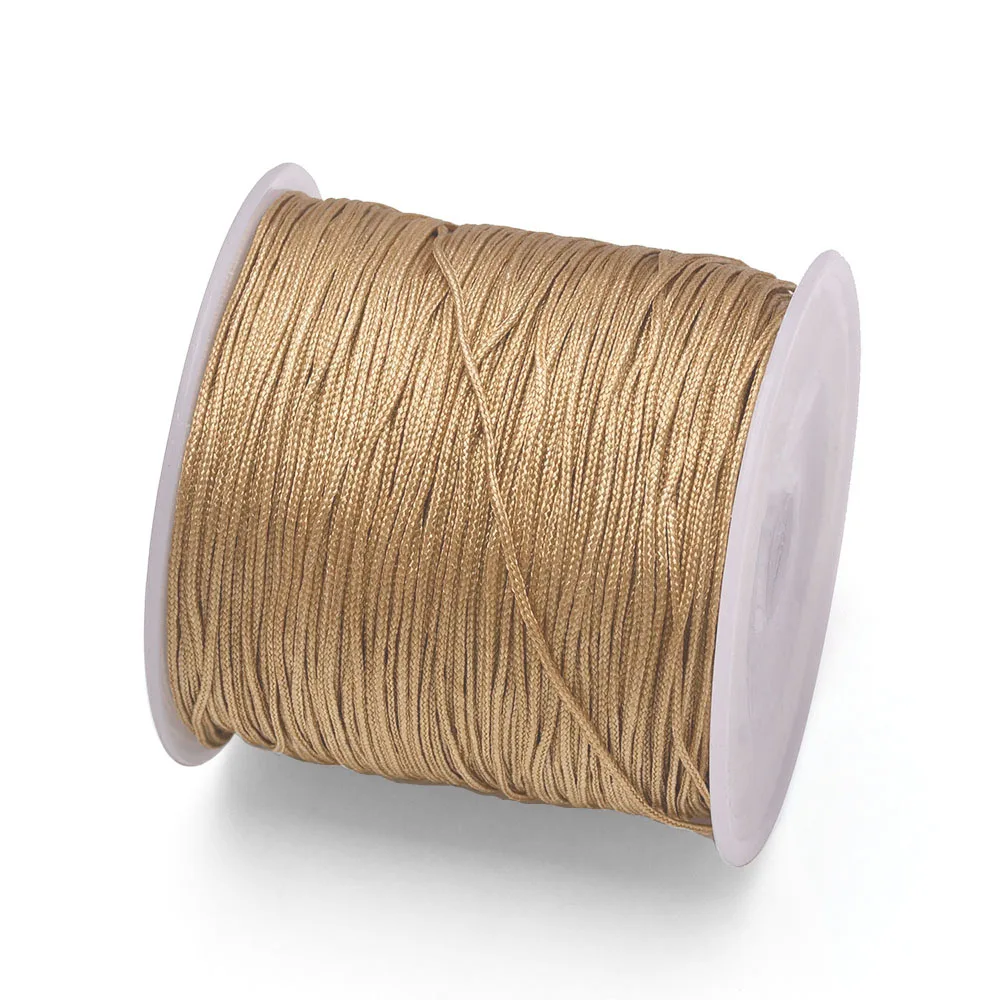 Polyester Jewelry Making String  Waxed Polyester Thread Crafts - 0.8mm 45m  Waxed - Aliexpress