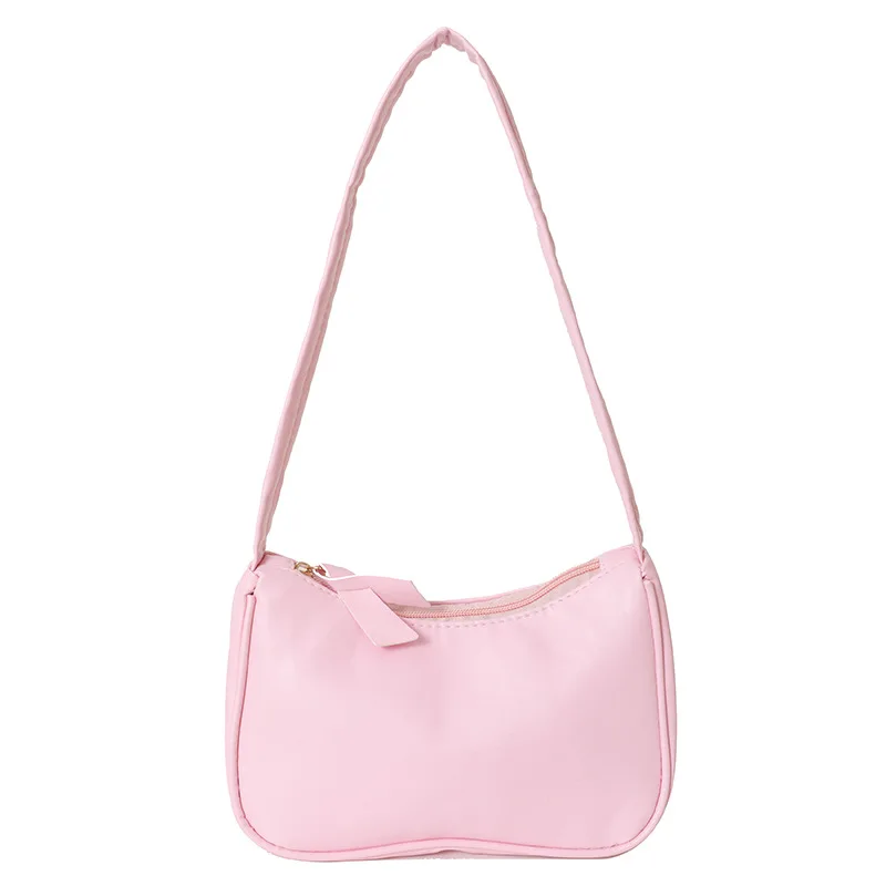 2025 Spring New Women's Casual Commuter Shoulder Bag Niche Trendy Underarm Purse Simple Fashion Handbag