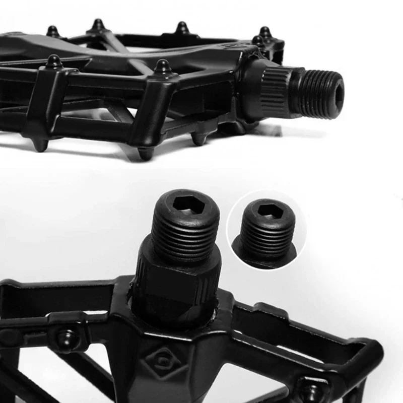 2Pcs MTB Road Bike Ultralight Bicycle Aluminum Alloy Bearing Anti-Slip Pedals Подшипник Велосипеда 5