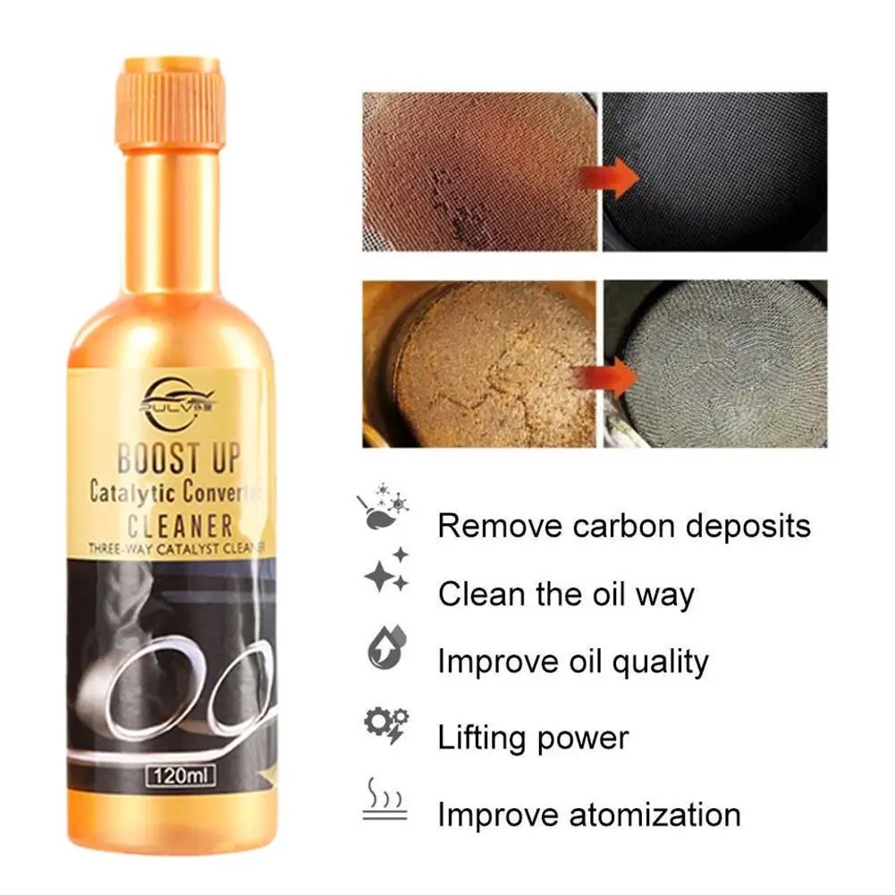 3pcs 120ML car catalytic converter cleaners catalysts automobile cleaner engine accelerators CSV easy to clean catalytic converter cleaner