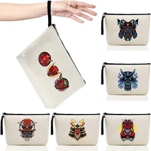 

Ladies Fashion Cosmetic Bag Monster Print Series Travel Storage Clutch 2022 New Cosmetic Sundries Portable Storage Bags