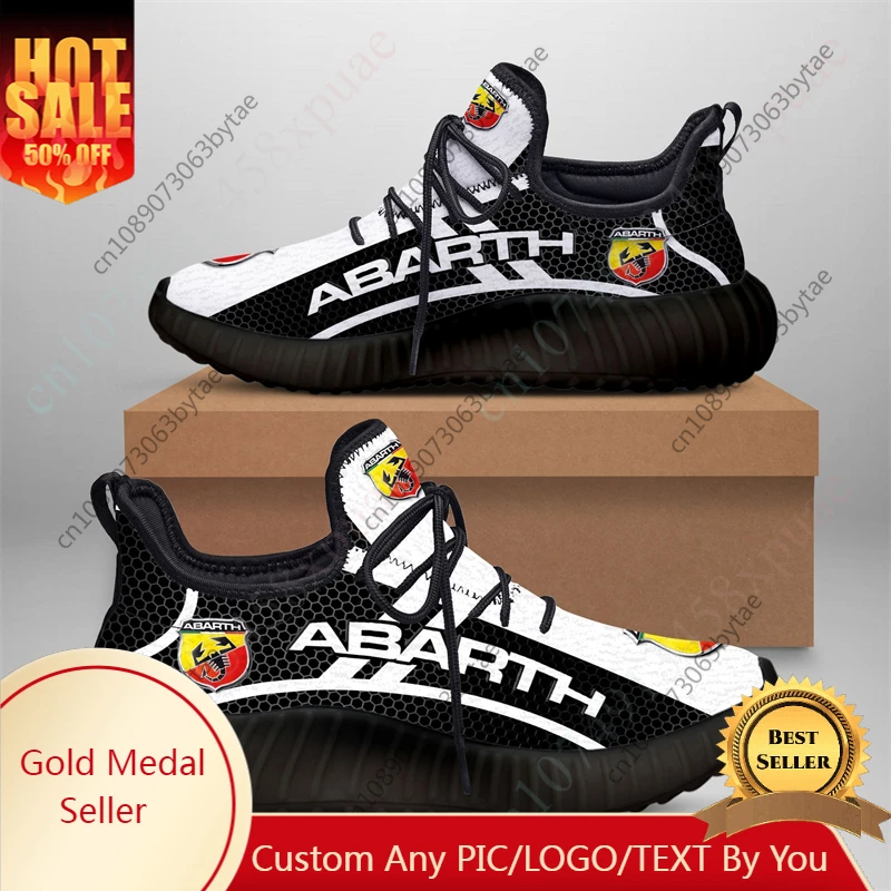 

Кроссовки Abarth мужские для ходьбы, повседневные теннисные легкие удобные сникерсы, спортивная обувь, большие размеры