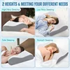 Neck And Shoulder Pain Relief Memory Sponge Pillow Slow Rebound Breathable Deep Sleep Neck Pillow Soft Cool Neck Pillow 5