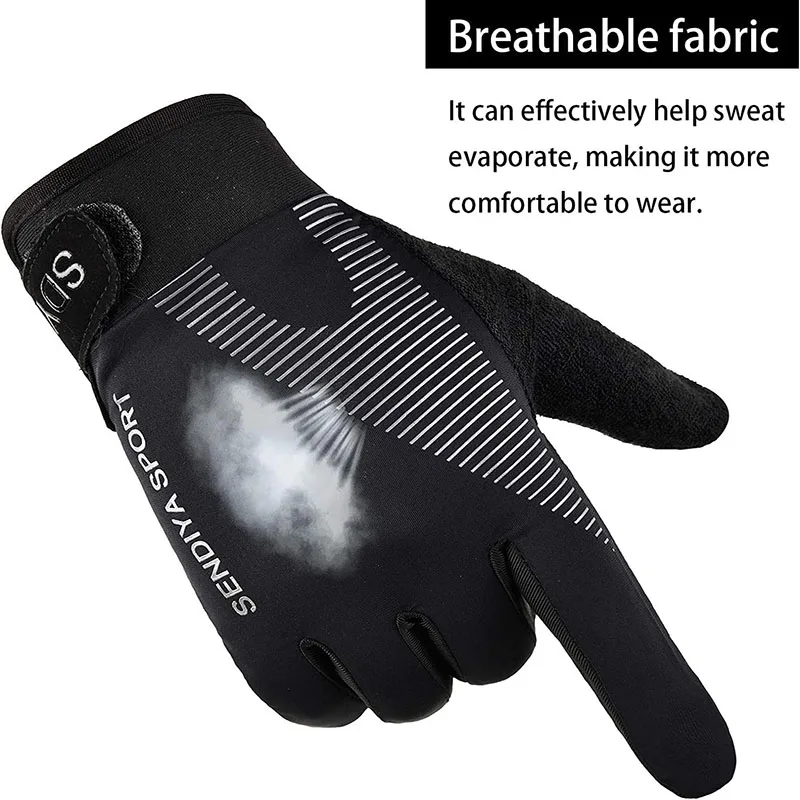 Workout Gloves gym gloves Weight Lifting Full Palm Protection & Extra Grip Gym Fishing Fencing Full Finger Gloves ForTraining Fitness
