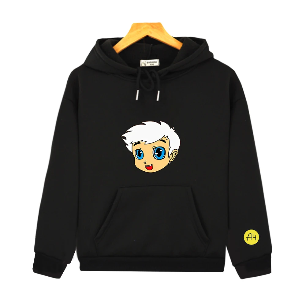 

Cartoon Merch A4 Hoodies for Teen Girls Children's Costume for Boys Sweatshirts Casual Fashion Мерч А4 Fall Kids Kawaii Clothing