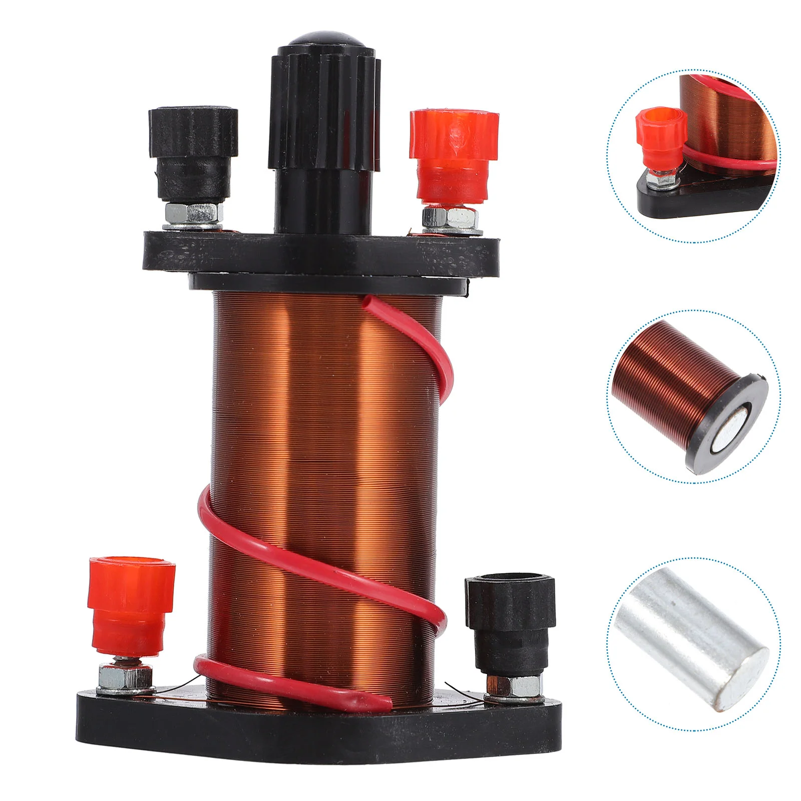 

Physical Electromagnetic Induction Coil Copper DIY Physics Experiment Teaching Auxiliary Solenoid Coil Model Kits