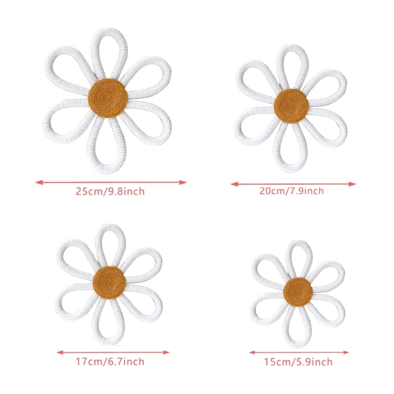 Playful Flower Wall Decoration for Kid Room, Nursery Decor, Fine in Workmanship 6
