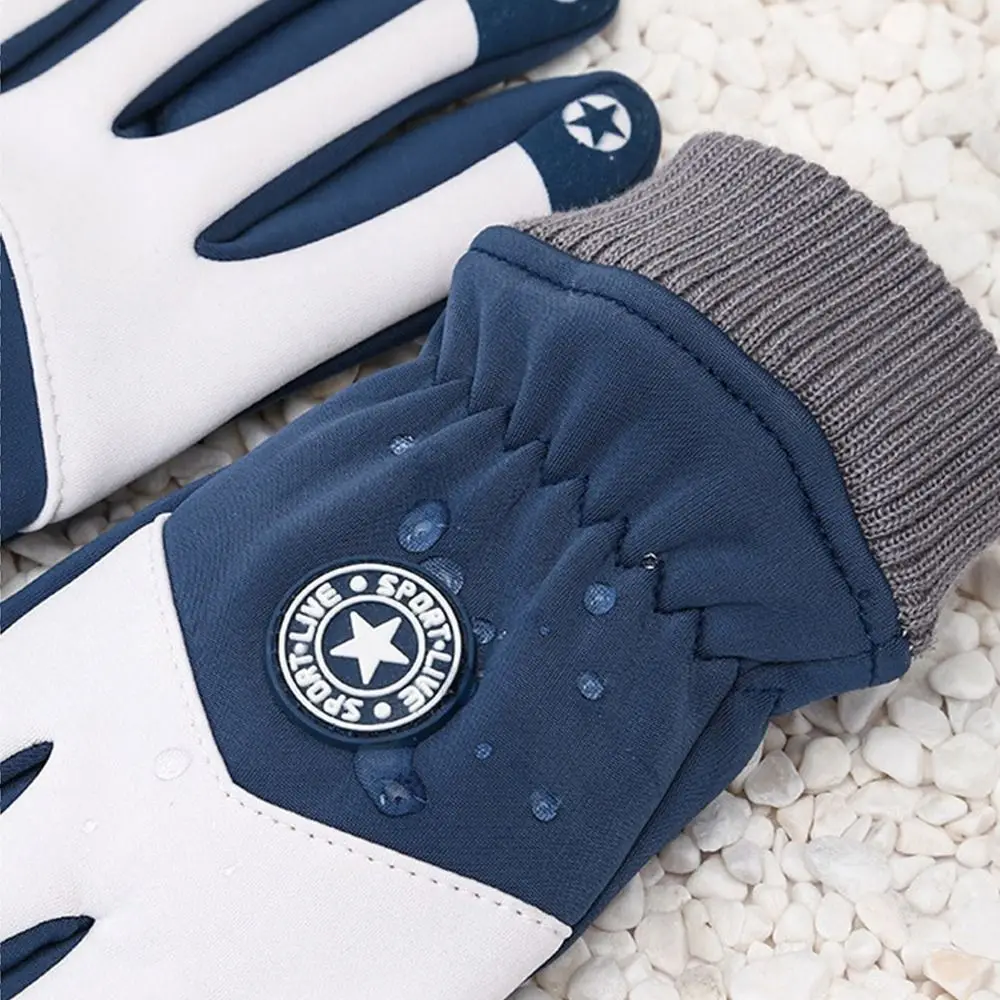 Waterproof Nylon Kids Winter Gloves for Cycling Riding