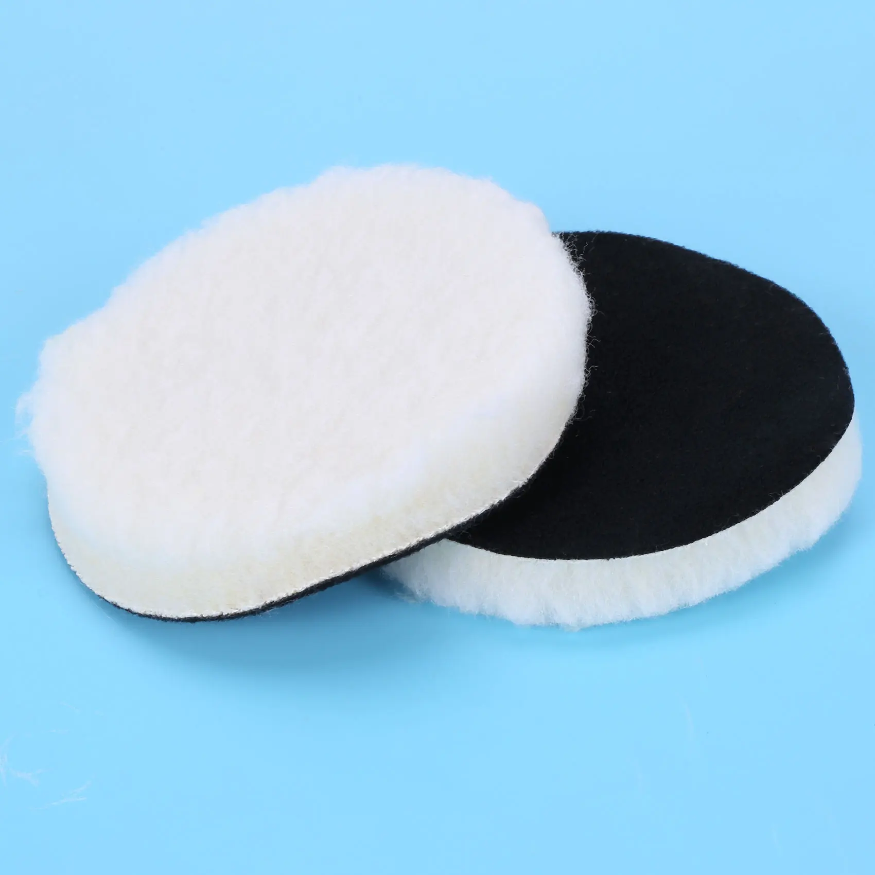 10 Pcs 125 Mm Car Polishing Pad 5 Inch Inch Polish Waxing Pads Wool Polisher Bonnet Car Paint Care Wool Polishing Pad 3