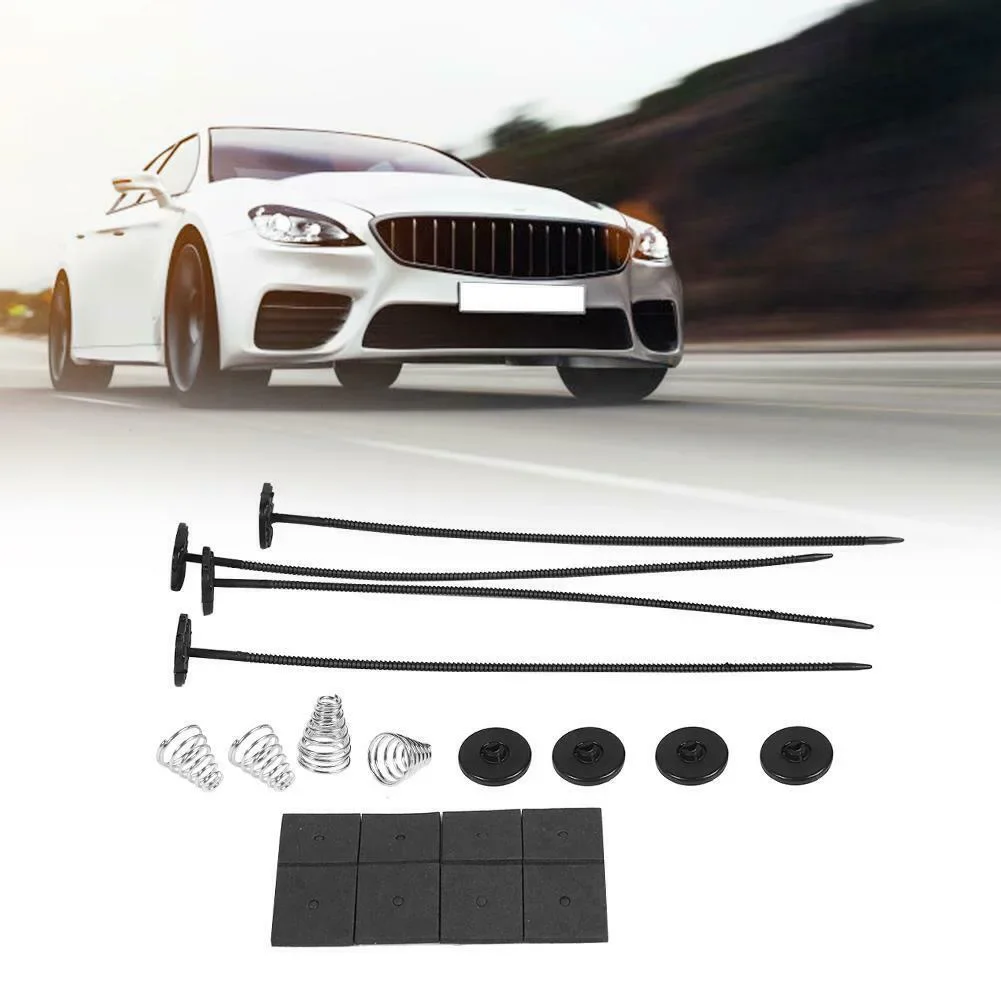 Fan Mounting Kit Electric Radiator Car 20pcs/Set Accessories Ties Straps Cushion Pads Parts Plastic Professional