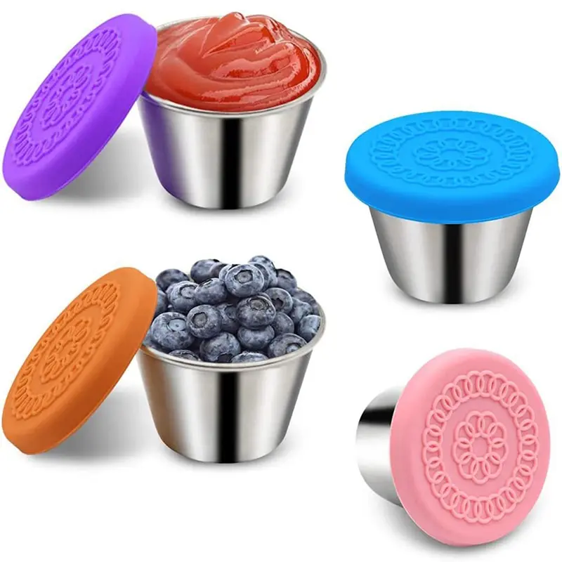 Stainless Steel Food Container Fruit Snack Box Small Storage Box