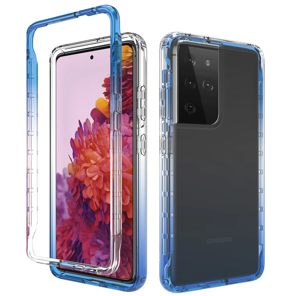 

Body Case for Samsung Galaxy S21 Plus / S21 Ultra / S21 FE / S21 Protection Rugged Shockproof Clear Bumper Cover