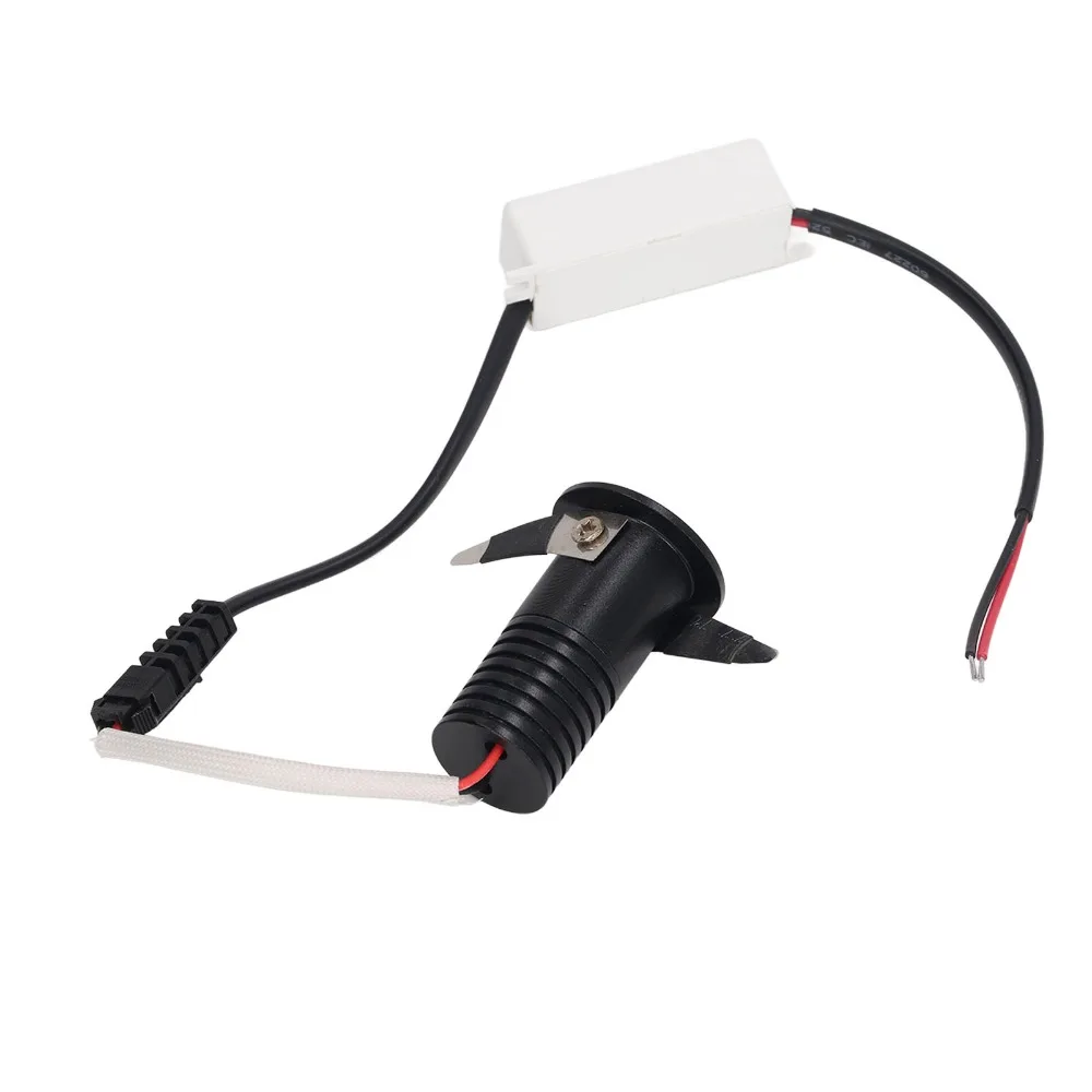 3W LED 매립형 스포트라이트 AC 85-265V 알루미늄 언더 캐비닛 조명(LED 드라이버 포함) 미니 다운라이트 가구 쇼케이스