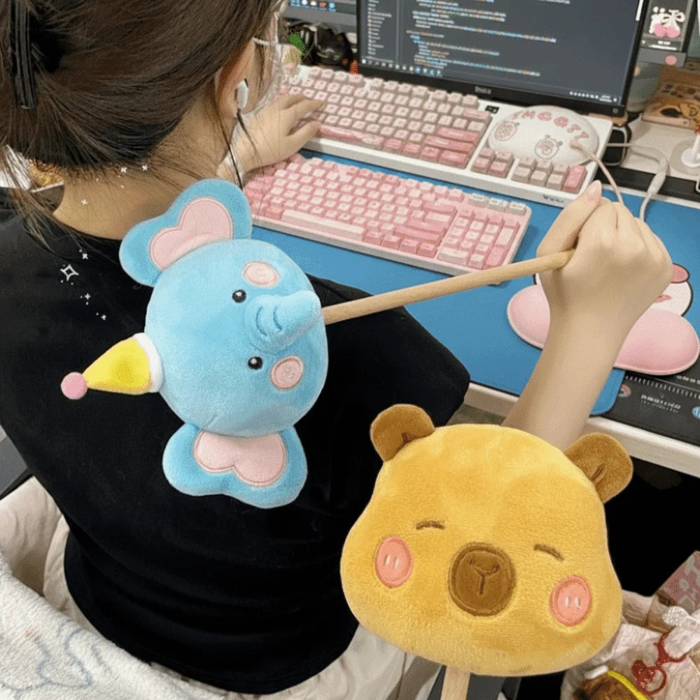 Relaxation Device Material Massage Hammer Cartoon Design Lightweight Massage Stick Acupressure Handheld Hammer Neck Massage