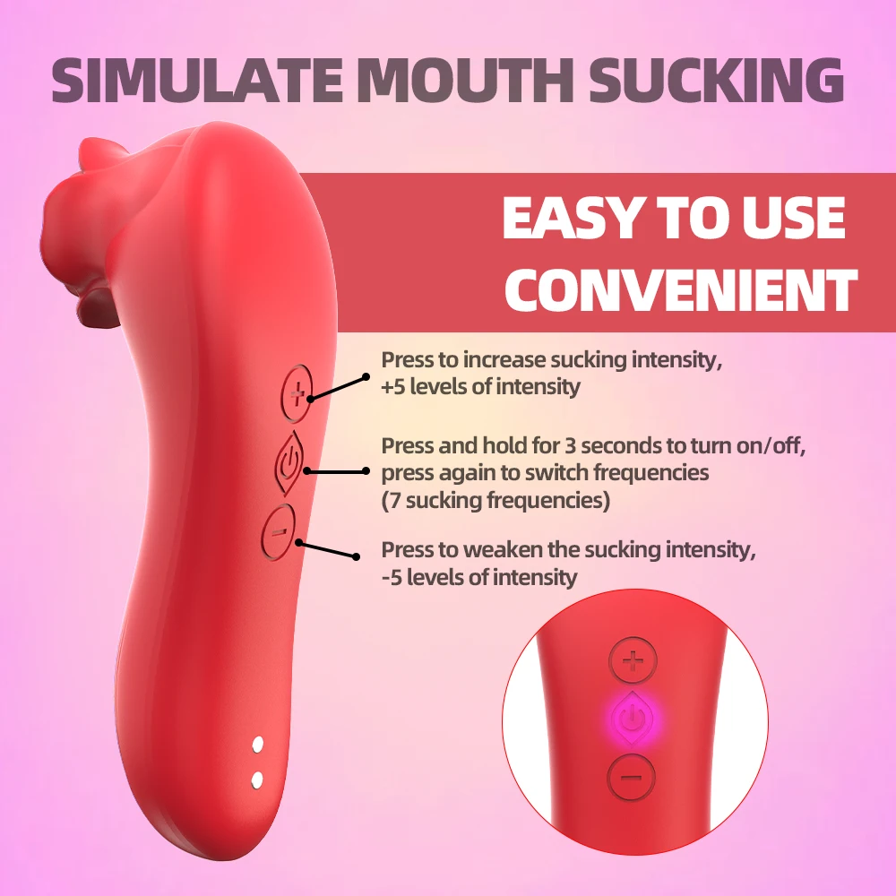 Rose sucking cup vibrator vibrator irritating sex toys adult silicone sensory toys breast massage adult supplies female sexgames