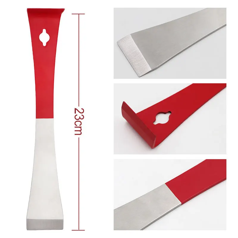 سكين قرص العسل من الفولاذ المقاوم للصدأ سكين قطع العسل المحمول معدات تربية النحل مكشطة أداة خلية النحل