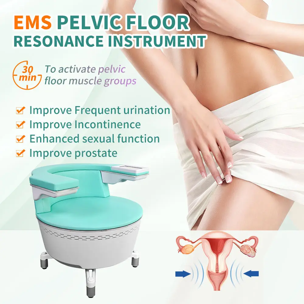 Pelvic Floor Chair Therapy EMS Private Single EMS Chair Pelvic Muscle Stimulator Electromagnetic