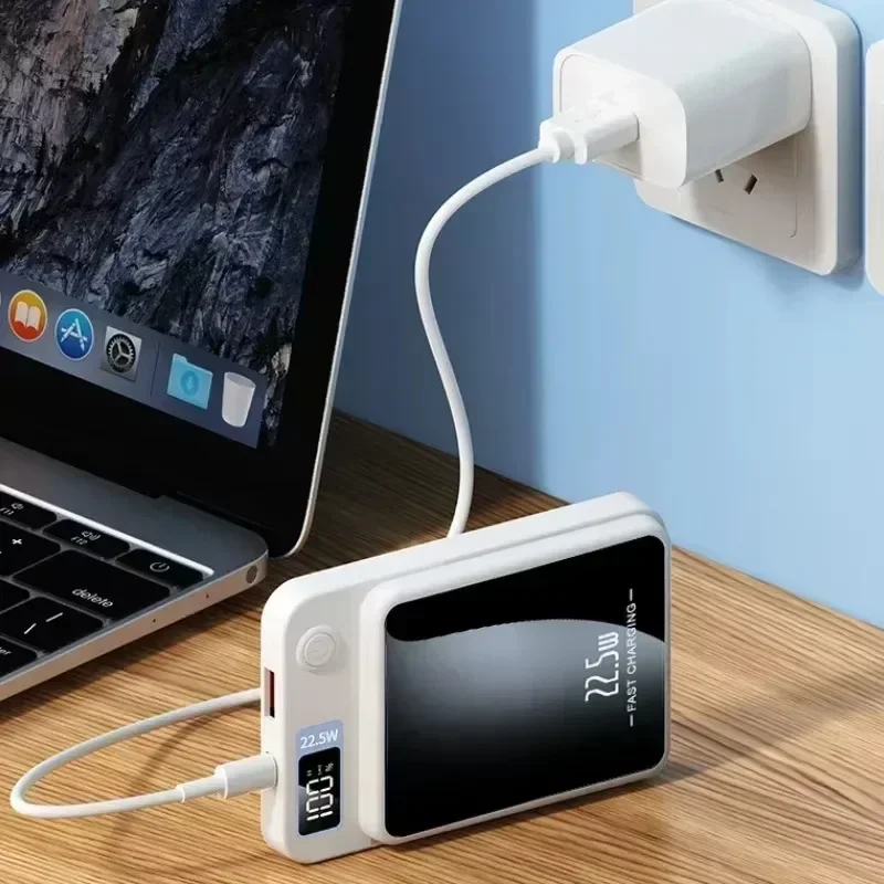 Magnetic Wireless Power Bank 100000mAh Super Fast Charge Portable External Batte