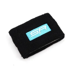 Motorcycle Front Brake Fluid Reservoir Cover Guard Oil Sock - Enhanced Protection (Sock - SkyBlue)
