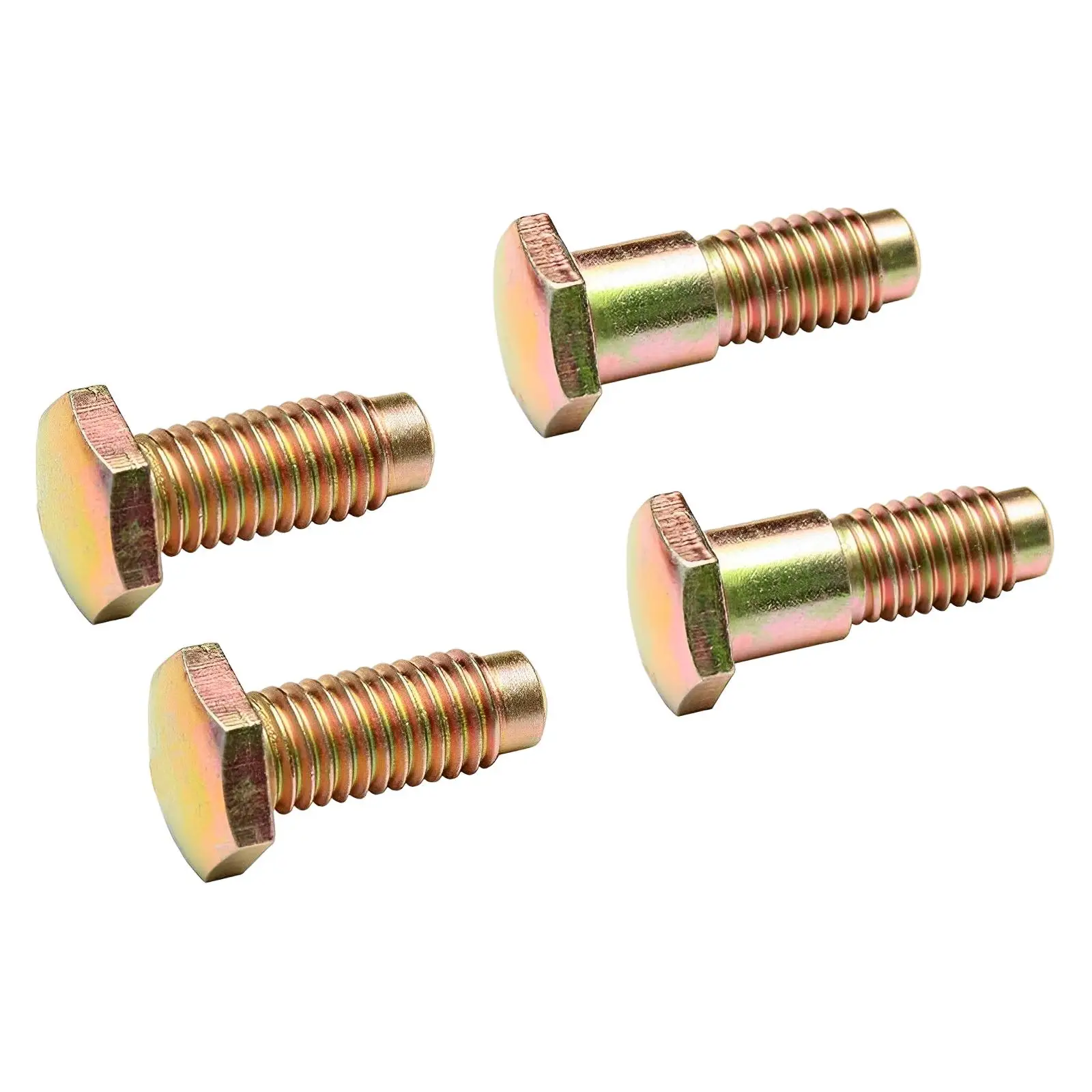 4Pcs Seat Belt Bolts Spare Parts Replaces Durable Easy Installation Metal Mounting Attachment Bolts for Chevrolet 1964-1981