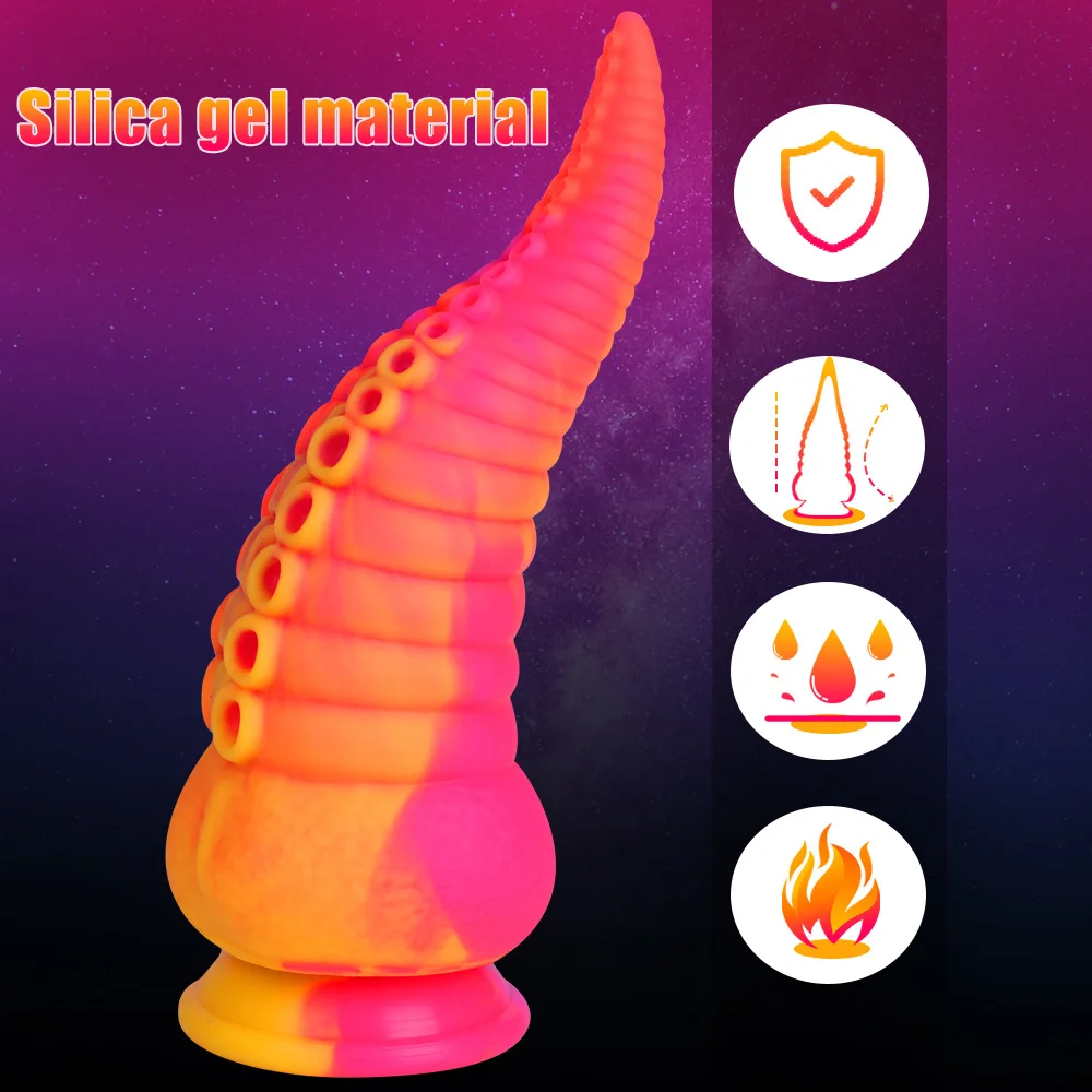 Silicone Octopus Tentacle Butt Dilator Anal Plug Sex Toy For Women Men Anus Expander Adult Product Animal Dildos Big Erotic Game — view 5