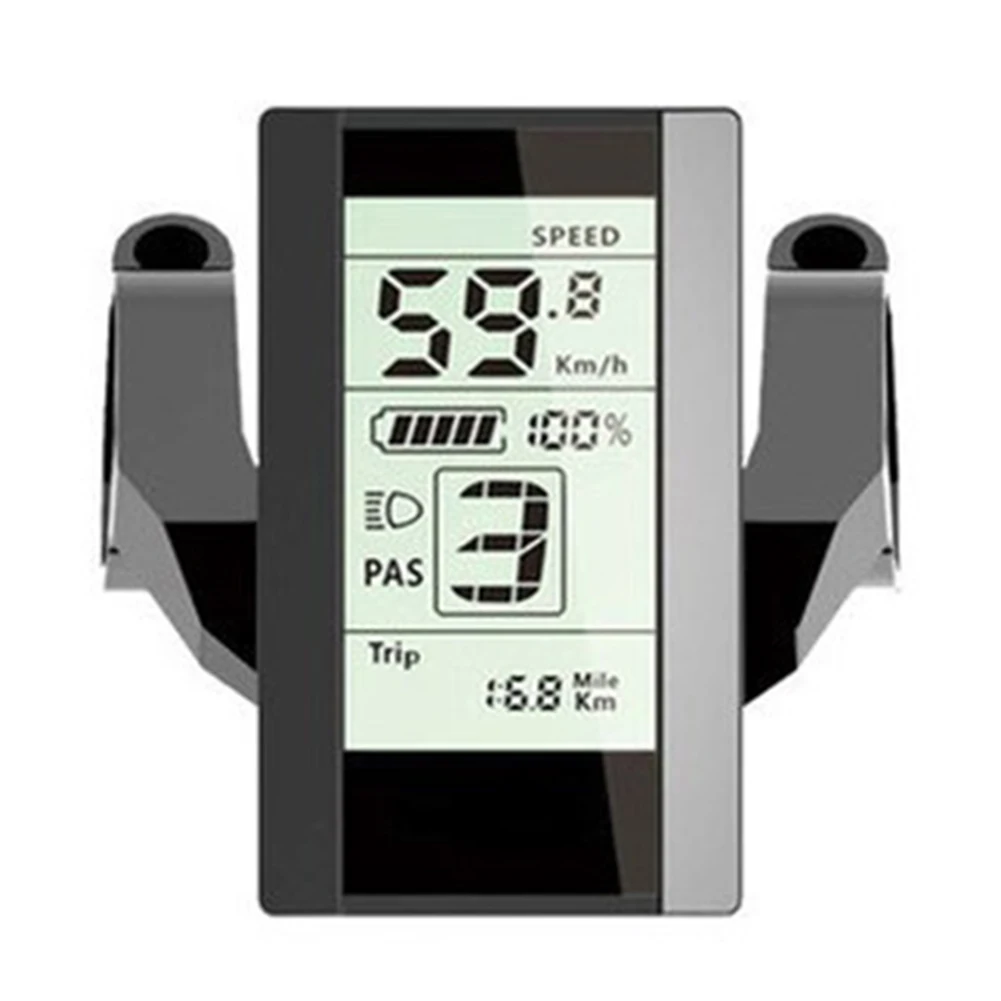 

Вертикальный экран для электровелосипеда 800S подходит для Bafang BBS01 BBS02 HD Midder материал двигателя металл + пластик цвет черный Кол-во 1 шт.