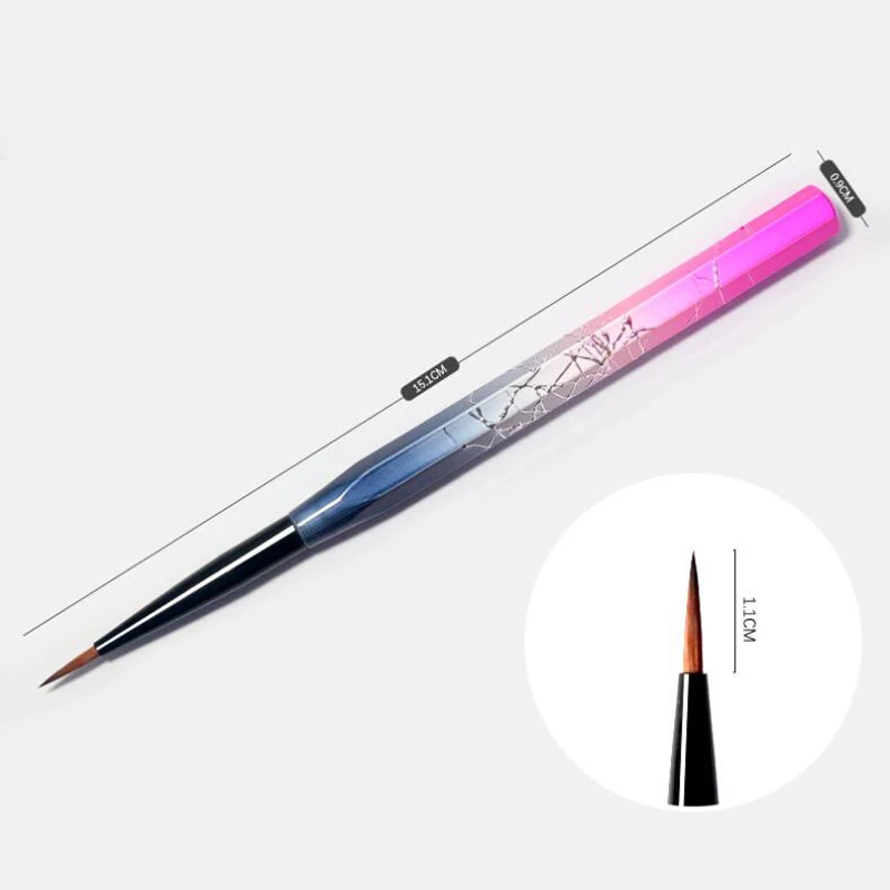 Nail Gradient Bar Painting Pen Sets Phototherapy Pen Dot Draw Nail Brushes DIY Beauty Brush Manicure Tools Accessories