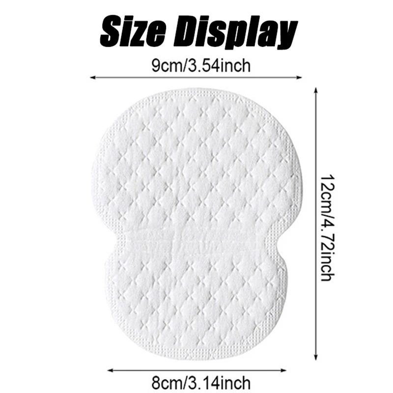 Armpit Sweat Pads 50Pcs Underarm Ultra-thin Breathable Disposable Pad Summer Armpit Care Absorbing Deodorant Pads for Women Men underarm sweat pads