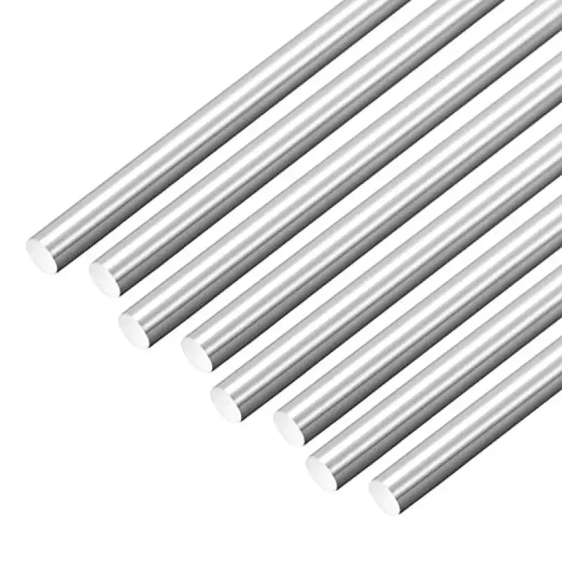 5pcs 2/2.5/3/4mm Diameter 304 Stainless Steel Rod 125/200/250/330/500mm Solids Round Shaft Rod Bars DIY Craft Model Car