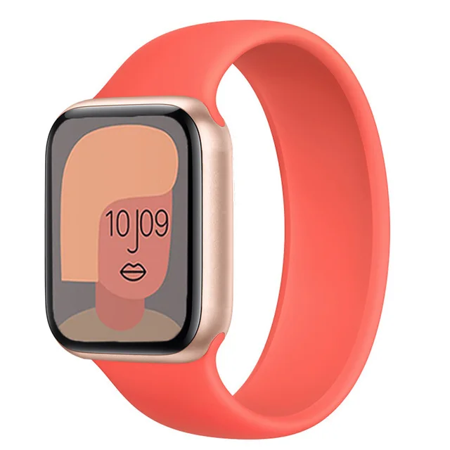 Elastic Silicone Solo Loop Strap