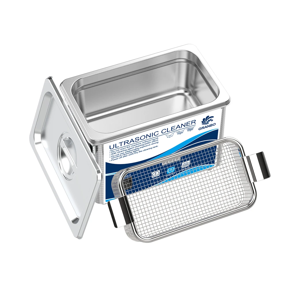 Ultrasonic Cleaner Machine 800ML High Frequency 40KHz 35W/60W with Degas for Watch Glasses Jewelry Plastic 1