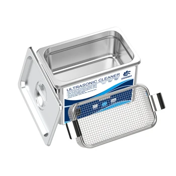 Ultrasonic Cleaner Machine 800ML High Frequency 40KHz 35W/60W with Degas for Watch Glasses Jewelry Plastic 1