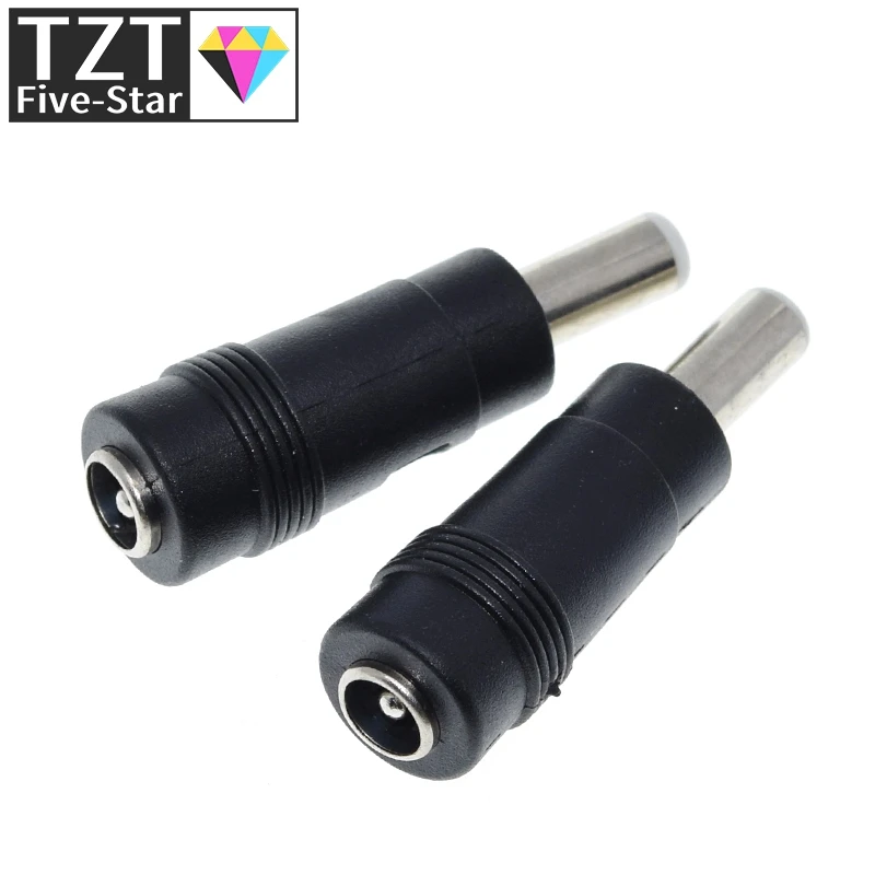 1/3/5 Stück 5,5 x 2,1 mm Buchse auf 5,5 x 2,5 mm Stecker DC-Stromanschluss-Adapter Laptop 5,5*2,1 Buchse auf Stecker 5,5*2,5
