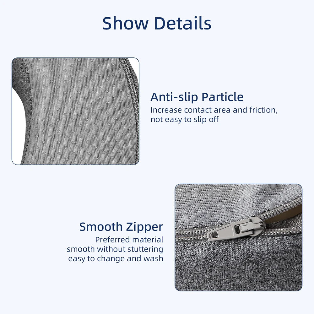 Soft Face Down Pillow Ergonomics Lying Down Pillow Memory Foam Breathable Head Rest Support Spa Massage Table Chair Foam Pillow