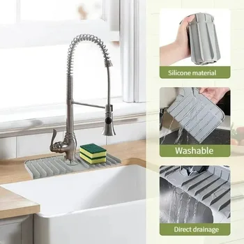 Silicone Sink Splash Guard Mat 4