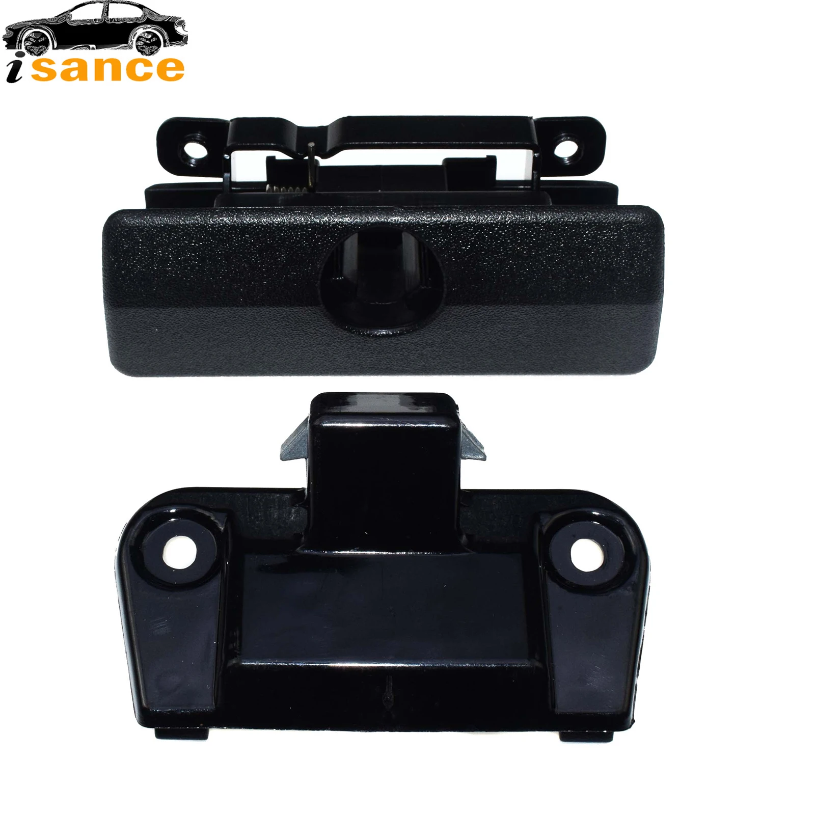Black Upper & Lower Glove Box Lock Latch Catch Pull Handle For Bmw 3 5