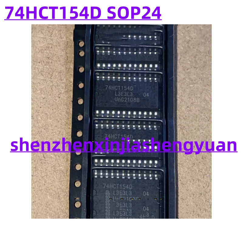 

5 шт./партия, новые оригинальные модели 74HCT154D SOP24