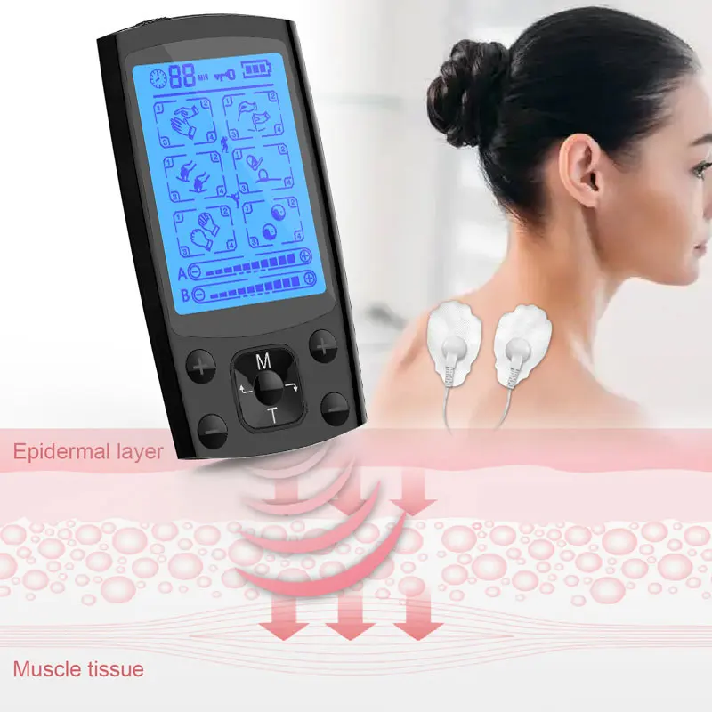 TENS Electric Massage Electroacupuncture EMS Muscle Stimulat Body Muscle Massager Pain Relief Electric Tens Physiotherapy