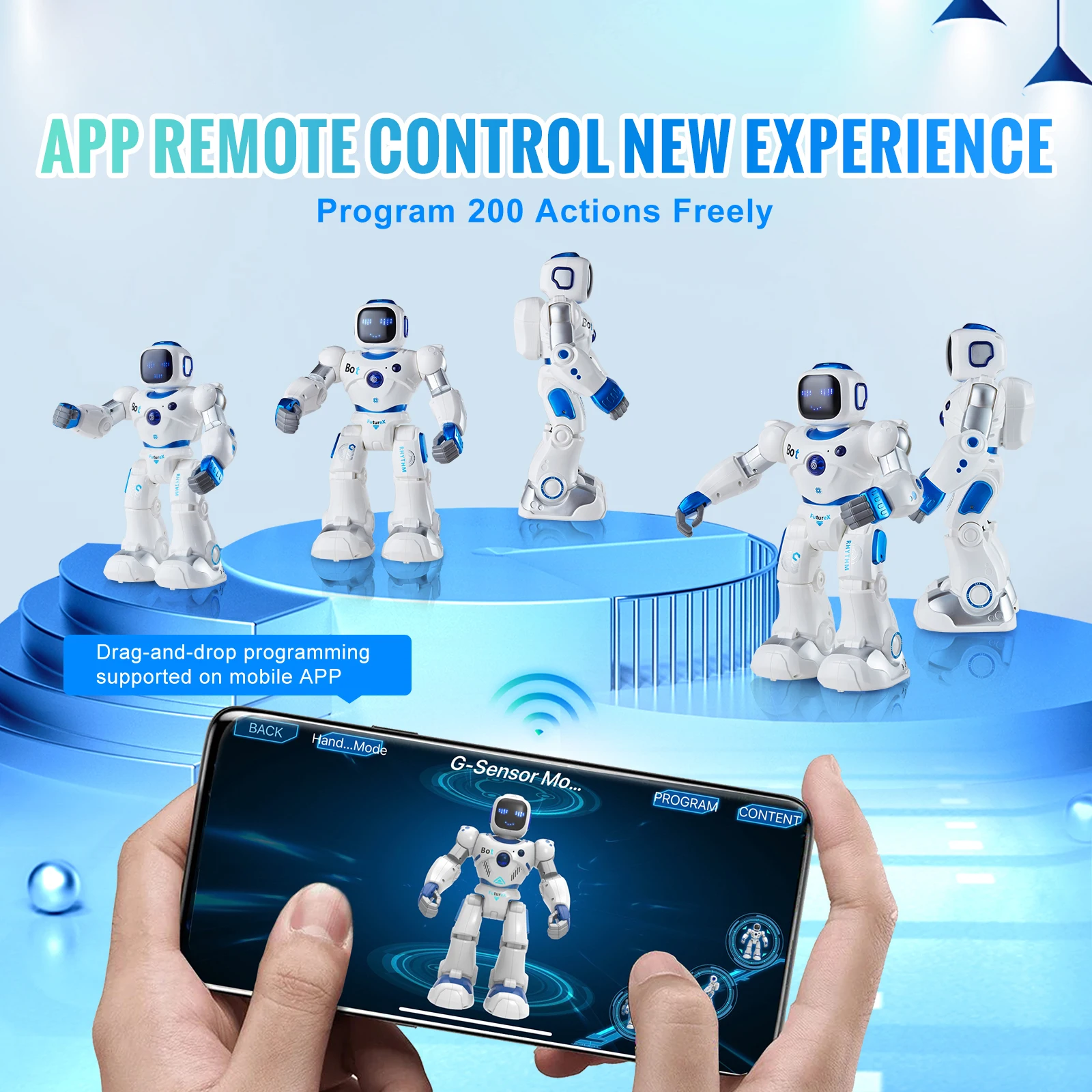 Intelligent Remote Control Robot Toy for Kids