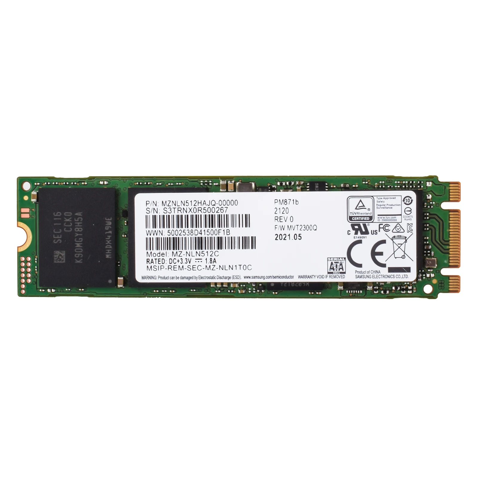 Samsung PM871B 2.5インチ 128GB SSDx20 個 Samsung Solid State Disk 128gb SSD Pm871b Series 2.5in SATA