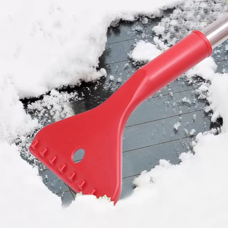 2 in 1 Multifunctional Car Snow Removing Broom Windshield Defrosting Shovel Winter De-Snowing Without Hurting the Cars Tool Set