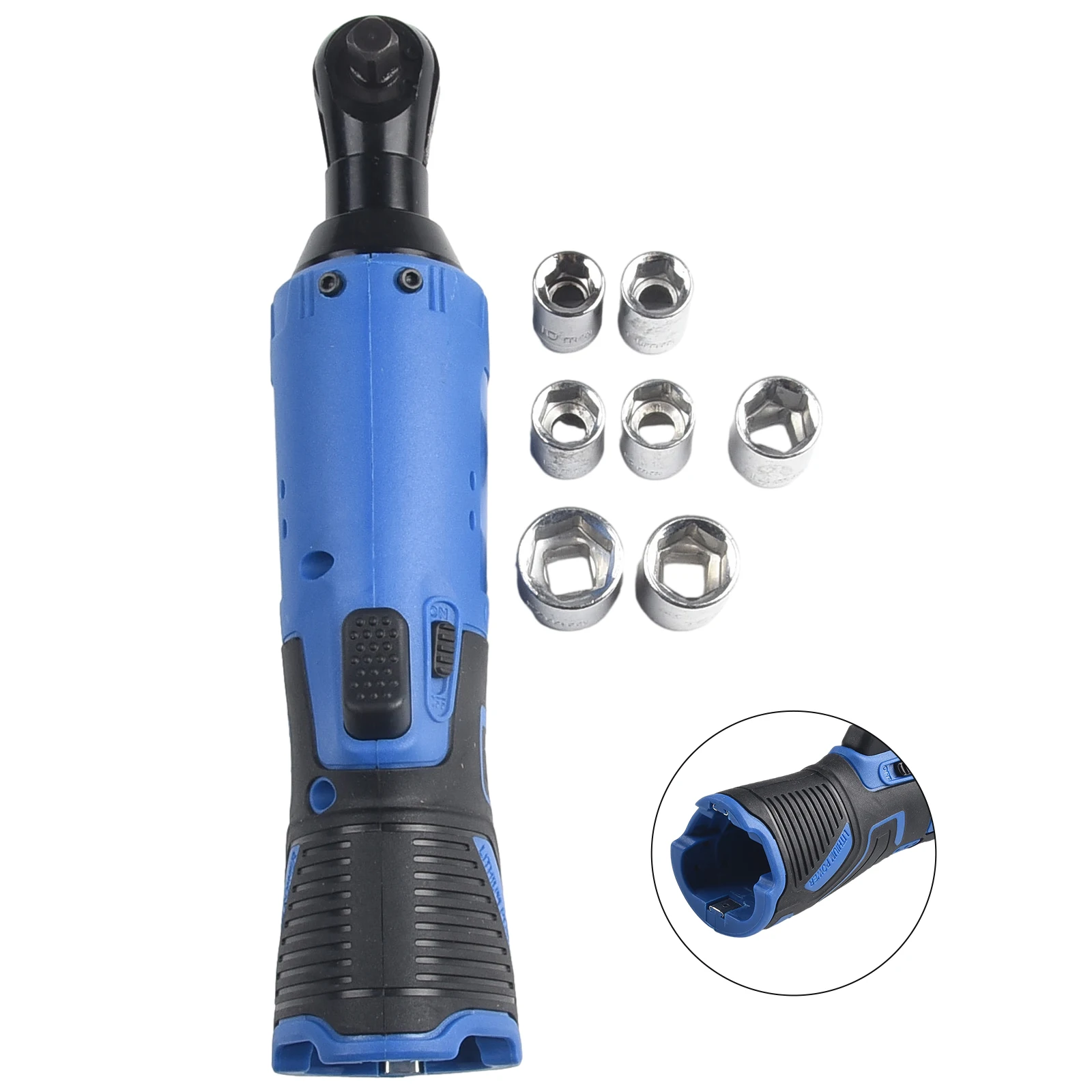 65NM 12V 3/8 Cordless Electric Ratchet Wrench Screwdriver To Removal Screw Nut Angle Ratchet Wrenches Impact Driver Nut Tools motorcycle multifunctional combination tools screwdriver socket wrench adjustable repair and removal tools