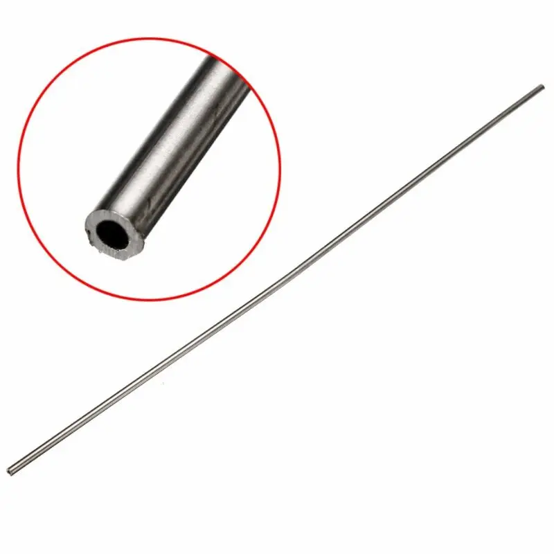 304 Stainles Steel Capillary Tube OD 1/1.5/2/3/4/5/6/8/10/12 mm Length 500 mm Silver for Hardware Accessories,stainless steel tube