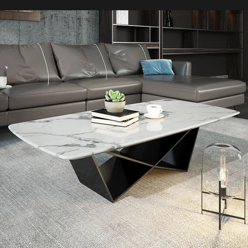 

Nordic luxury coffee table simple tea table small apartment living room modern creative furniture marble