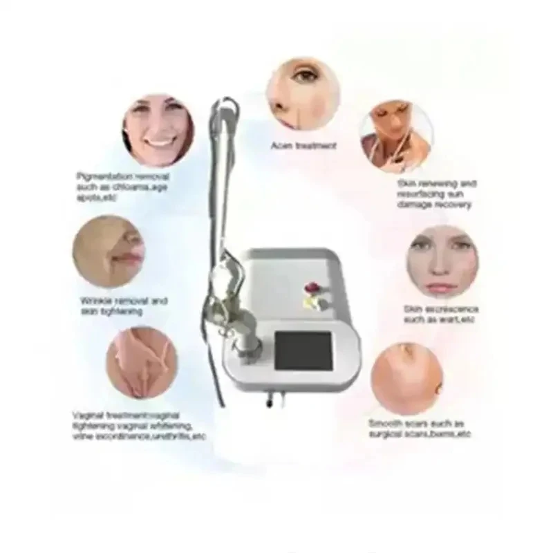 

co2 fractional laser machine skin resurfacing smooth scars women skin care whitening freckle removal fractional co2 laser