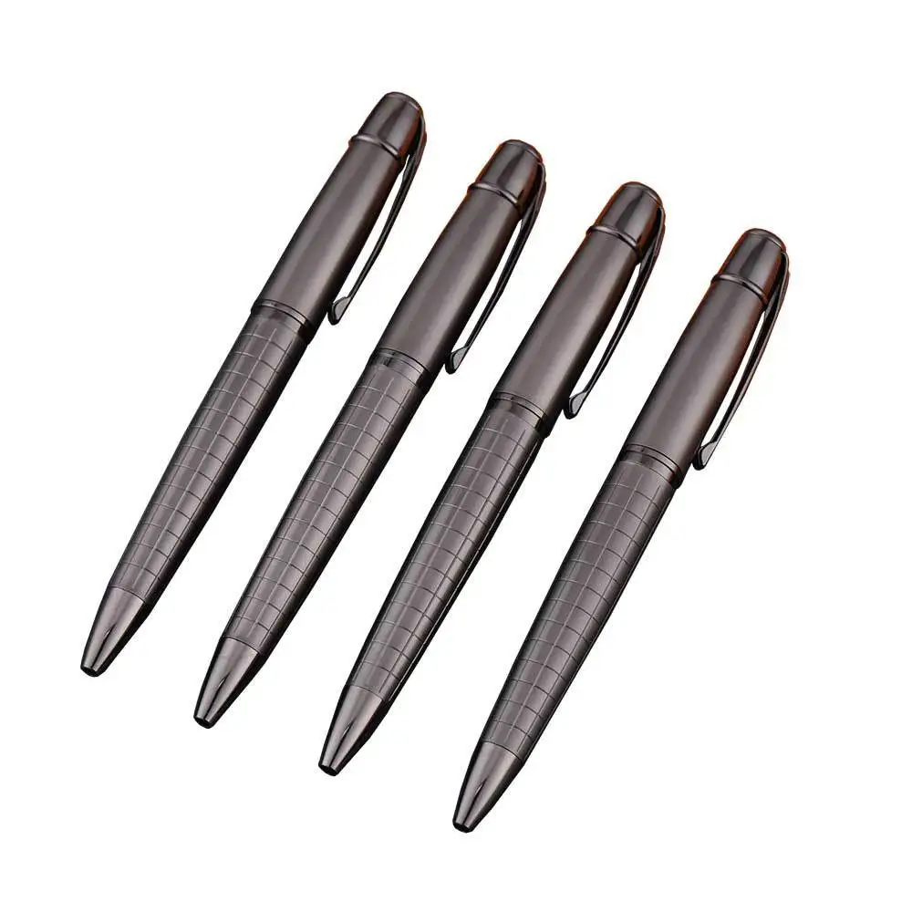 Metal Ballpoint Pens School Business Office Signature Roller Pen Writing Ballpen Student Stationery Supplies Ballpoint Pen