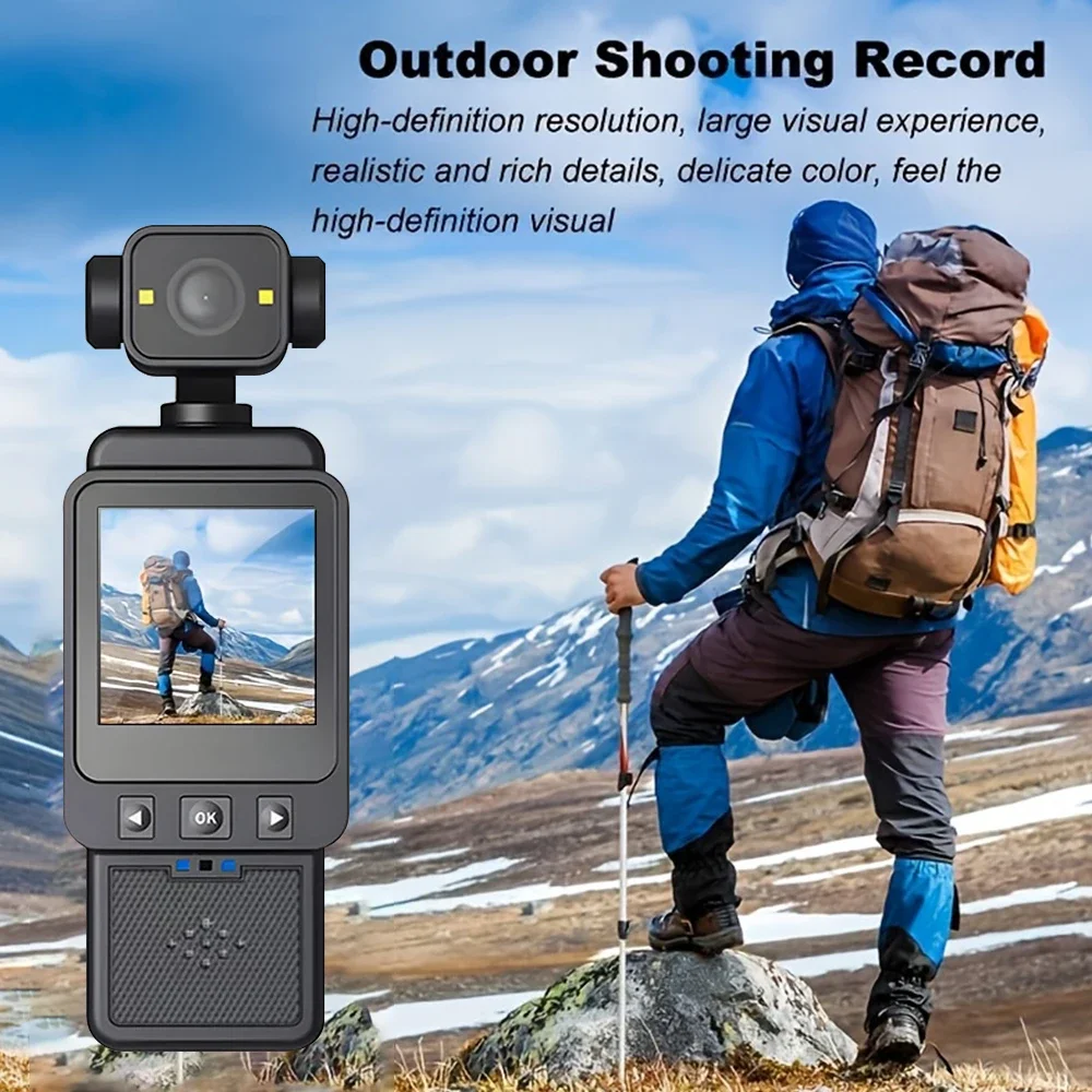 VivaCT1080P HD 야외 스포츠 카메라 WiFi 360 ° 회전식 미니 액션 카메라 휴대용 디지털 비디오 사이클링 레코더 웨어러블 바디