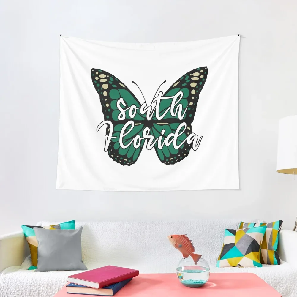 

South Florida Butterfly Tapestry Room Design Decoration Wall Wall Decorations Tapestry